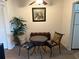 Small breakfast nook with a table and two chairs at 4480 Ironwood Cir # 308A, Bradenton, FL 34209