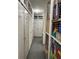 Hallway of storage units with numbered individual compartments at 4480 Ironwood Cir # 308A, Bradenton, FL 34209