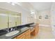 Double vanity bathroom with soaking tub and shower at 10115 Day Lily Ct, Bradenton, FL 34212