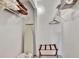 Large closet with shelving and hanging space at 6157 Midnight Pass Rd # E24, Sarasota, FL 34242