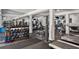 Fitness center with various modern exercise equipment at 4811 Cabreo Ct, Lakewood Ranch, FL 34211