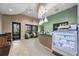 Relaxing spa waiting area with beverage bar and seating at 4811 Cabreo Ct, Lakewood Ranch, FL 34211