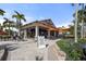 Relaxing outdoor Bahama Bar with seating at 4811 Cabreo Ct, Lakewood Ranch, FL 34211