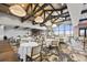Spacious clubhouse dining room with large windows and high ceilings at 4811 Cabreo Ct, Lakewood Ranch, FL 34211