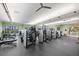 Fitness center featuring strength training and cardio equipment at 4811 Cabreo Ct, Lakewood Ranch, FL 34211