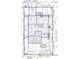 Plot plan showing house, pool and lot dimensions at 2226 Grove St, Sarasota, FL 34239
