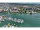 Aerial view showing community near marina and waterway at 220 Santa Maria St # 240, Venice, FL 34285