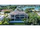 Luxury home with a large pool and beautiful landscaping at 121 Seagull Ln, Sarasota, FL 34236