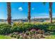 Scenic view of marina with boats and lush landscaping at 5209 Lake Overlook Ave, Bradenton, FL 34208
