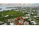 Beachfront property with ocean views and lush landscaping at 219 81St St, Holmes Beach, FL 34217