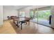 Recreation room with ping pong table and access to backyard at 219 81St St, Holmes Beach, FL 34217