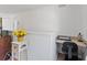 Small home office space with a desk and chair at 4850 51St W St # 4204, Bradenton, FL 34210