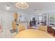 Dining area with view into the living room at 4850 51St W St # 4204, Bradenton, FL 34210