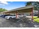 Covered parking spaces available for residents at 4850 51St W St # 4204, Bradenton, FL 34210
