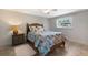 Comfortable bedroom offers a peaceful retreat with soft lighting, a cozy bed, and a serene ambiance for restful nights at 506 69Th St, Holmes Beach, FL 34217