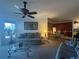Spacious living room with ample natural light and comfortable seating at 5146 Northridge Rd # 201, Sarasota, FL 34238