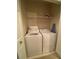 Convenient laundry room with washer and dryer at 5146 Northridge Rd # 201, Sarasota, FL 34238
