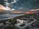 Aerial view of Siesta Key beach at sunset at 4637 Ocean Blvd, Sarasota, FL 34242