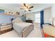 Cozy bedroom with ample closet space and a desk area at 5311 Coral Reef Way, Bradenton, FL 34211