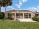 Spacious screened patio, perfect for outdoor entertaining at 424 Cardiff Rd # 27, Venice, FL 34293