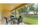 Relaxing screened porch with backyard view at 11415 52Nd E Ct, Parrish, FL 34219