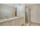 Double vanity bathroom with a large shower at 11415 52Nd E Ct, Parrish, FL 34219