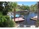 Waterfront property with canal access and boat docks at 2323 Waterbluff Pl # V314, Sarasota, FL 34231