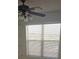 Bedroom with window and ceiling fan at 4410 Fairways Blvd # 602, Bradenton, FL 34209