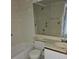Clean bathroom with a bathtub, toilet, and vanity at 4410 Fairways Blvd # 602, Bradenton, FL 34209
