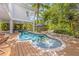 Enjoy your private oasis with this beautiful pool and spacious patio at 108 Tern Dr, Anna Maria, FL 34216