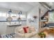 Nautical themed bathroom with a vintage sink and blue accents at 108 Tern Dr, Anna Maria, FL 34216