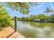 Private dock offering waterfront access and peaceful views at 108 Tern Dr, Anna Maria, FL 34216