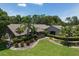 Stunning aerial view of a home with beautifully landscaped grounds at 4714 Elder Berry Dr, Sarasota, FL 34241