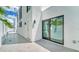 Private patio with modern finishes at 1558 4Th St # 210, Sarasota, FL 34236