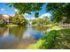 Serene lake view with gazebo and fountain at 4244 Central Sarasota Pkwy # 725, Sarasota, FL 34238
