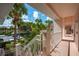 Exterior condo stairwell providing access to upper-level units and parking areas at 4244 Central Sarasota Pkwy # 725, Sarasota, FL 34238