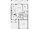 Main floor plan featuring primary suite and 2-car garage at 7016 Foxboro Way, Nokomis, FL 34275