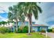 Two-story house with a two-car garage and lush landscaping at 8607 51St W Ave, Bradenton, FL 34210