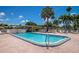 Refreshing community pool with ample deck space for lounging at 191 Palm Air Dr, Osprey, FL 34229