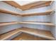 Well-organized pantry with ample shelving for storage at 725 Anegada Ln, Sarasota, FL 34234
