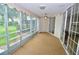 Screened porch with access to laundry and garden views at 6101 34Th W St # 1E, Bradenton, FL 34210
