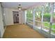 Screened porch with garden views and access to laundry at 6101 34Th W St # 1E, Bradenton, FL 34210