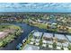 Aerial view showing property location and waterfront access at 2002 Bal Harbor Blvd # 1311, Punta Gorda, FL 33950