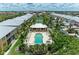 Resort-style pool and spa with surrounding patio at 2002 Bal Harbor Blvd # 1311, Punta Gorda, FL 33950