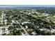 Aerial view of property lot and surrounding area at 2344 Bay W St, Sarasota, FL 34237