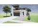 Two-story modern home with attached garage at 2344 Bay W St, Sarasota, FL 34237