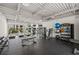 Well-equipped fitness center with cardio and weight training machines, offering a convenient workout space at 1703 N Tamiami Trl # 302, Sarasota, FL 34234
