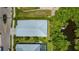 Aerial view showcasing home and backyard at 18050 Wooden Skiff Ct, Nokomis, FL 34275