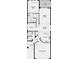 First floor plan features a primary suite, kitchen, great room, dining room, and two-car garage at 15076 Shady Palms Ln, Nokomis, FL 34275