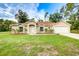 Single-Gathering home with two-car garage and well-maintained lawn at 4005 Belladonna Ave, North Port, FL 34286